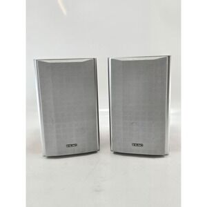 2 LOT TEAC Bookshelf Hi-Fi Stereo Speakers 2-Way System 15W Tested and Working